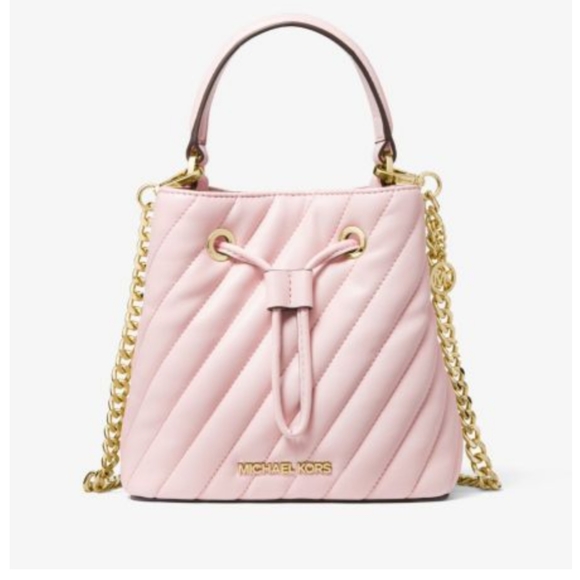 MICHAEL Michael Kors Handbags - NWT Michael Kors Vegan Leather Bucket Bag
